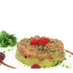 Tartar de Salmón con guacamole