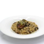 Risotto de boletus y foie
