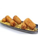 Surtido de croquetas, 2 de jamón, 2 bacalao, 2 cecina